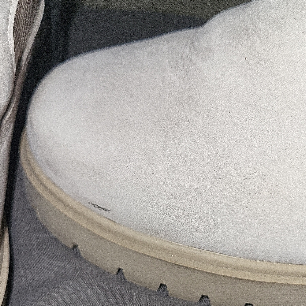 Timberland Women's White and Black Combat Boots - Picture 5 of 12
